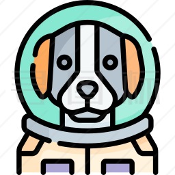 太空狗狗图标