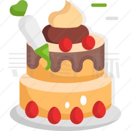 蛋糕装饰图标