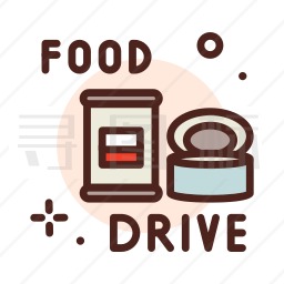 食物捐赠图标