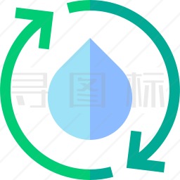 循环用水图标