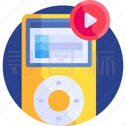 MP3播放器图标