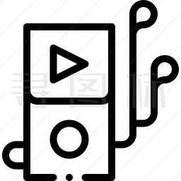 MP3播放器图标