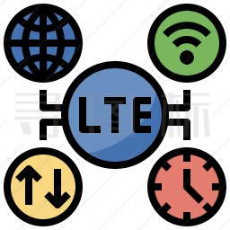 LTE图标