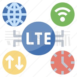 LTE图标