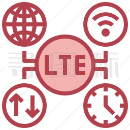 LTE图标