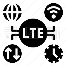LTE图标