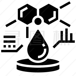 分子结构图标