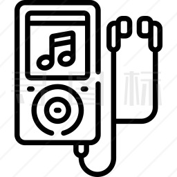 MP3播放器图标