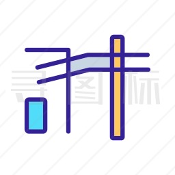 输电线路铁塔图标