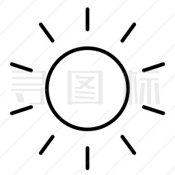 太阳图标