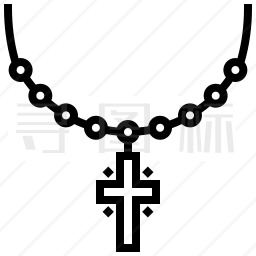 十字架项链图标