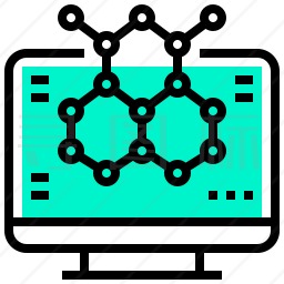 分子结构图标