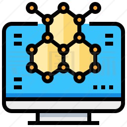 分子结构图标