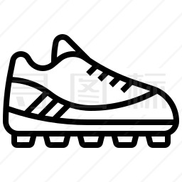 美式足球鞋图标