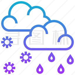 下雪图标