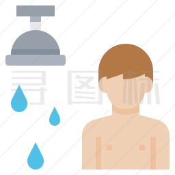 淋浴图标