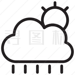 下雨图标