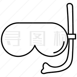 潜水眼镜图标