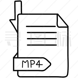 MP4文件图标