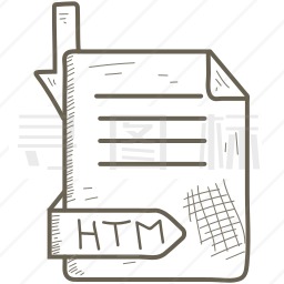 HTM文件图标