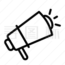 扩音器图标