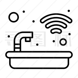 智能浴缸图标