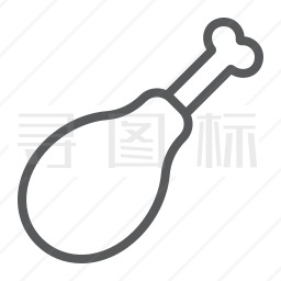 鸡腿图标