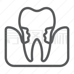 牙周炎图标