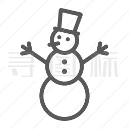 雪人图标