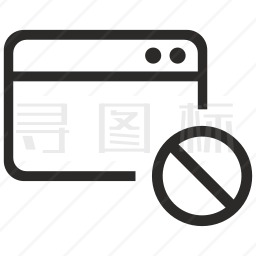 网页关闭图标