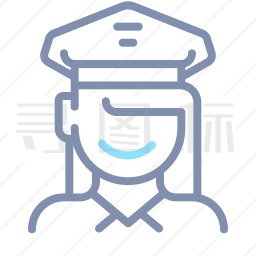 女警察图标