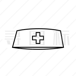 护士帽图标
