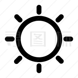 太阳图标