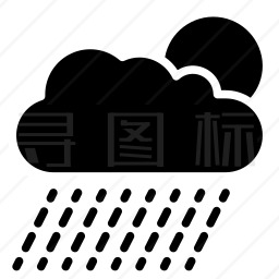 下雨图标