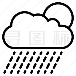 下雨图标