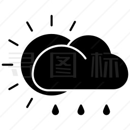 下雨图标