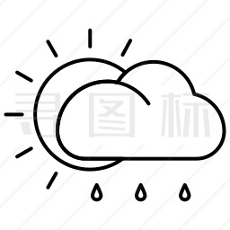 下雨图标