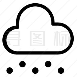 冰雹图标