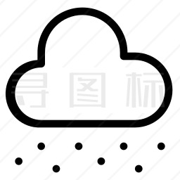 冰雹图标