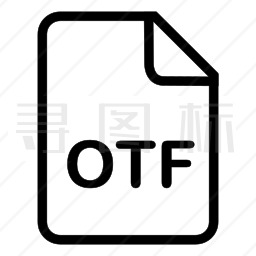 OTF文件图标