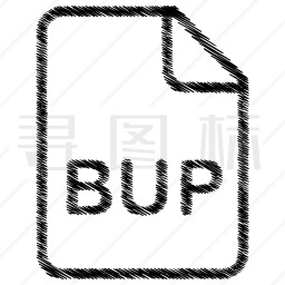 BUP文件图标
