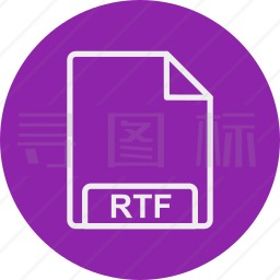 RTF文件图标