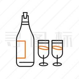 葡萄酒图标