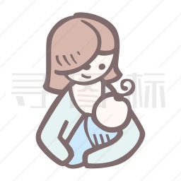 母乳喂养图标