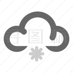 下雪图标