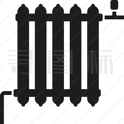 暖气片图标