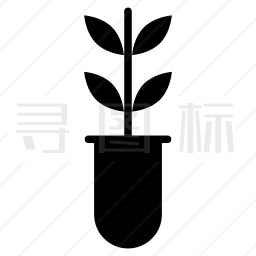 植物研究图标