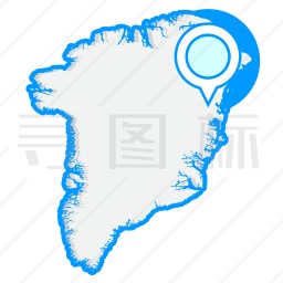 格陵兰岛图标