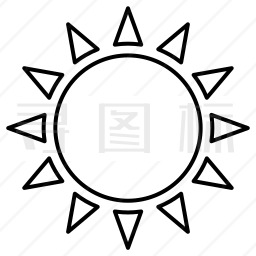 太阳图标