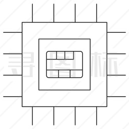 芯片图标